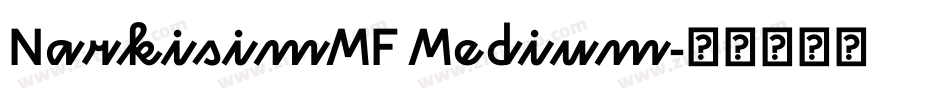 NarkisimMF Medium字体转换